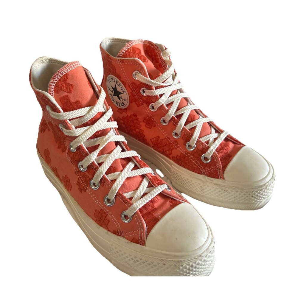 Converse Chuck Taylor All Star Lift Hi Platform Women 6.5 Tonal Embroidery - Picture 7 of 16